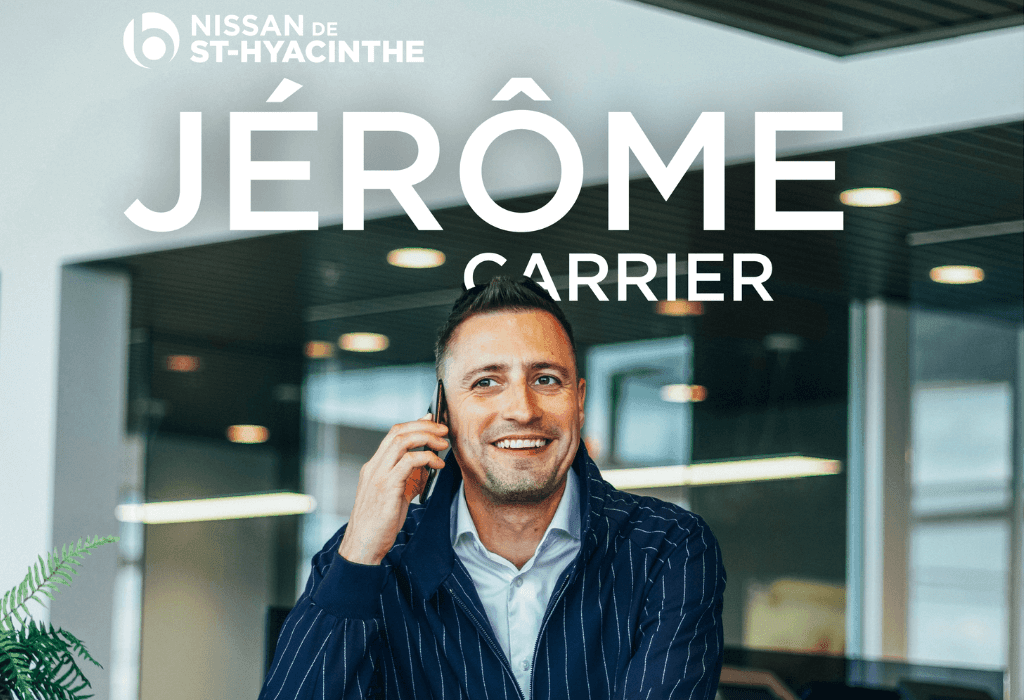 Jérôme Carrier de Nissan Saint-Hyacinthe : passionné par l’automobile