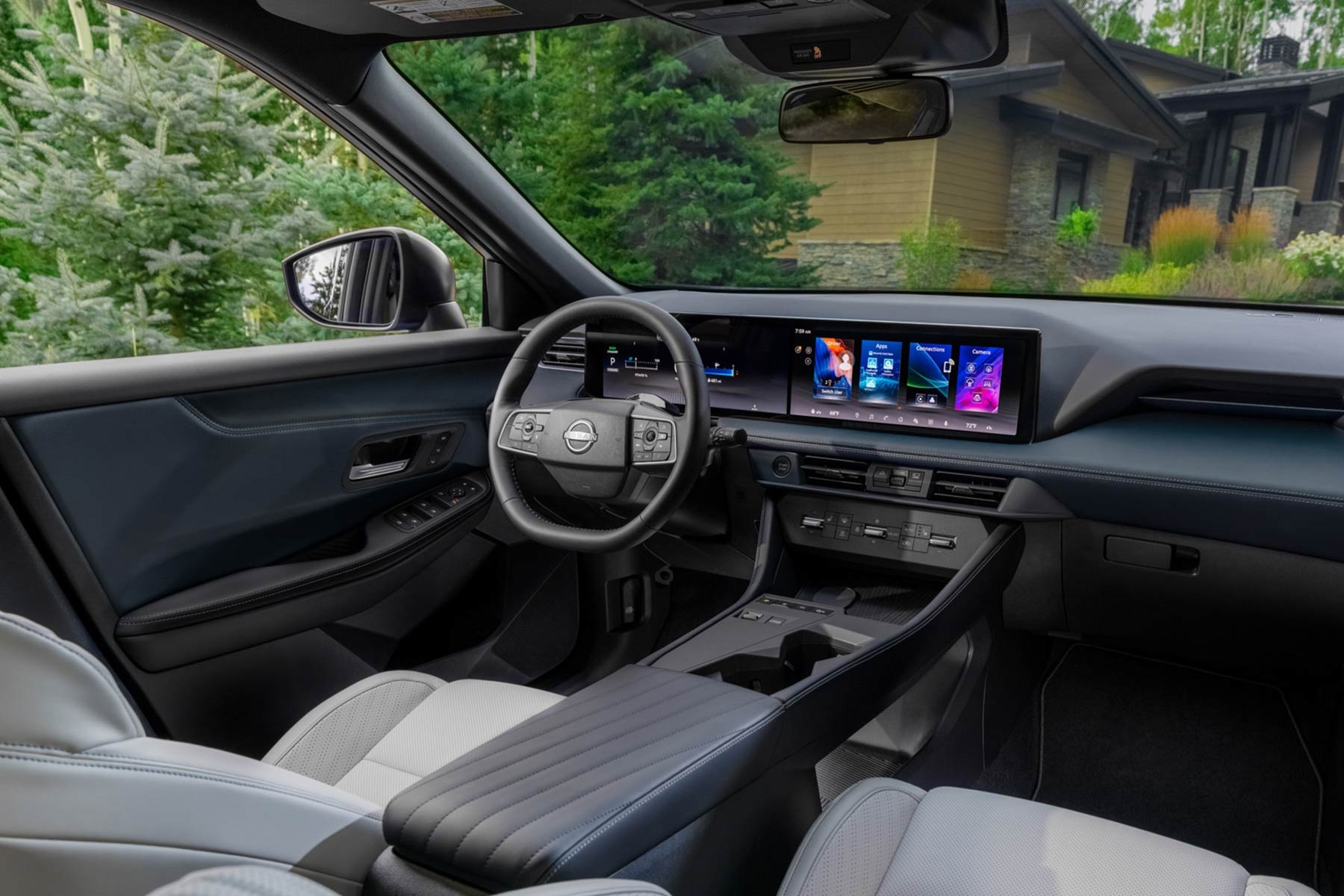 Nissan Rogue hybride 2027 habitacle