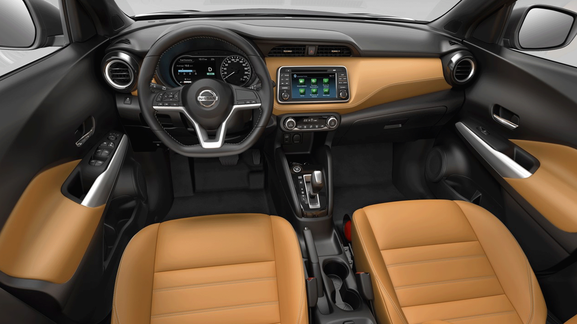 Groupe beaucage nissan kicks 2021 interieur tan