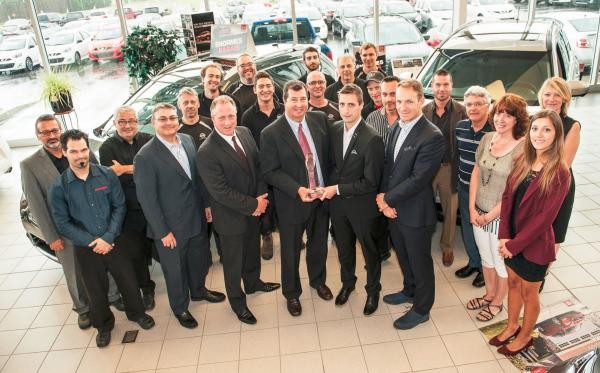Nissan Saint-Hyacinthe: Lauréat du Grand prix d'excellence
