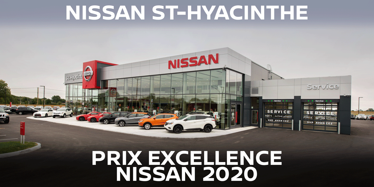 Nissan St-Hyacinthe remport le Prix Excellence Nissan