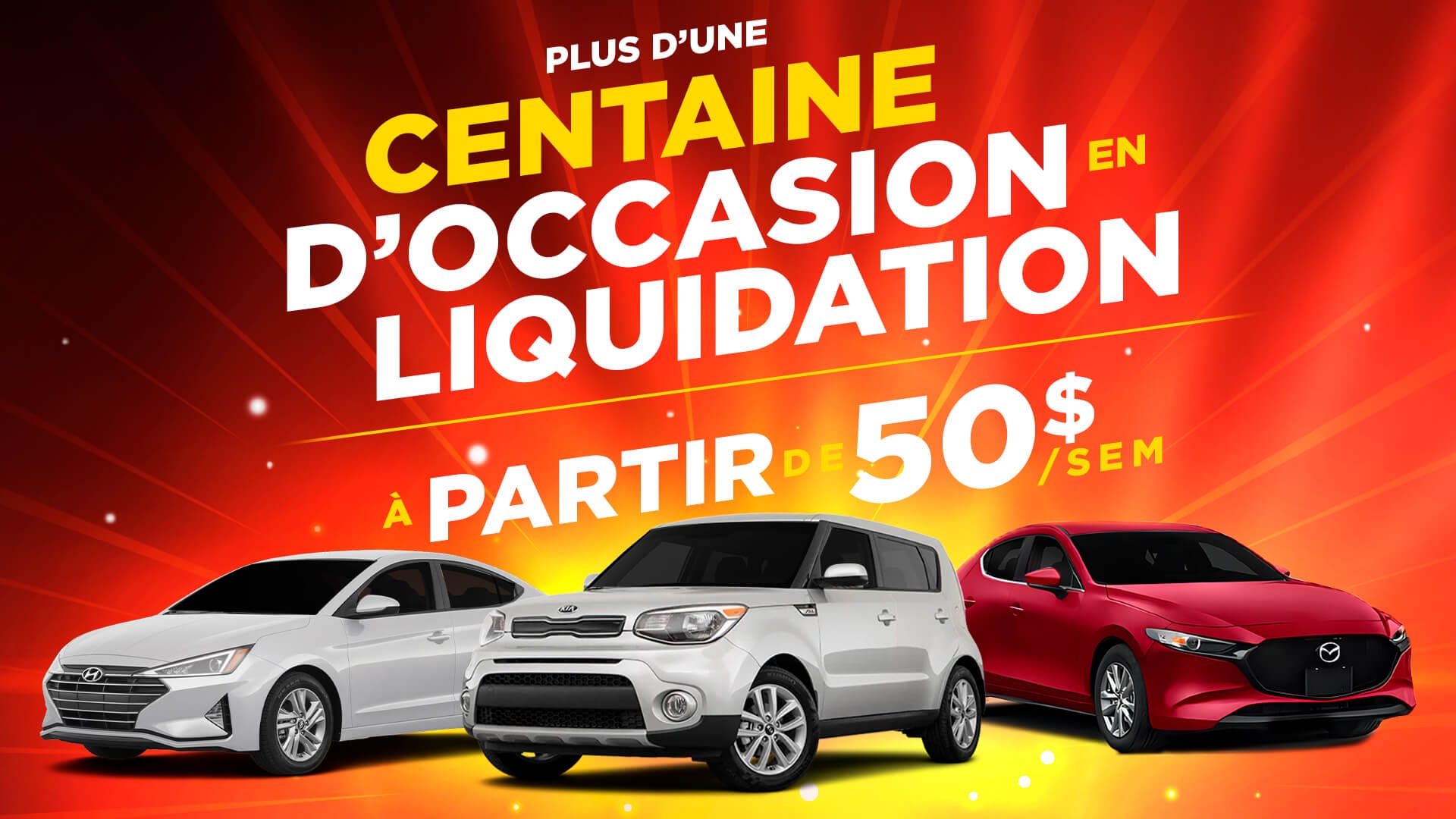 grande liquidation sous la tente nissan st-hyacinthe occasion
